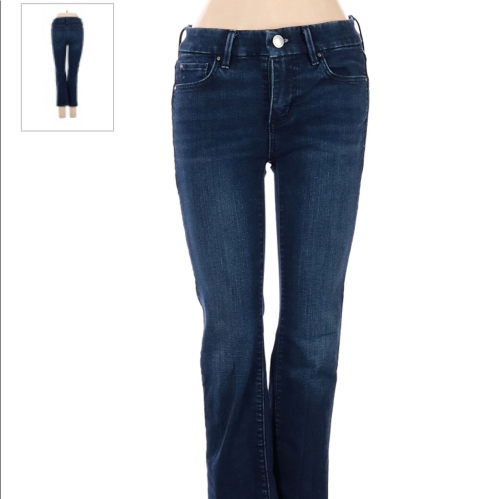 NWT Ann Taylor High Rise straight Curvy-6 petite